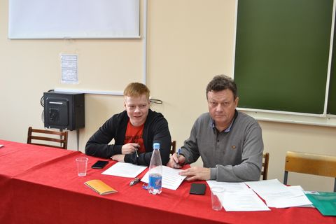 Organizatory konferentsii VV Puzanov i DV Puzanov